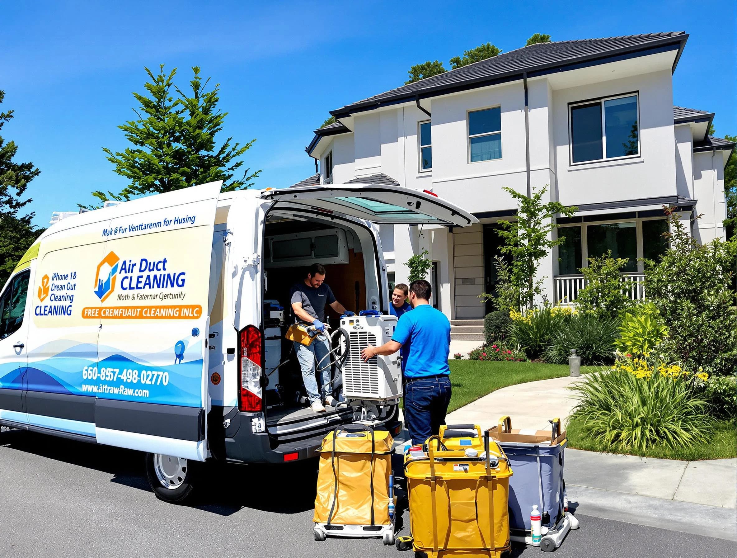 Tolleson Air Duct Cleaning technician performing professional air duct cleaning in Tolleson