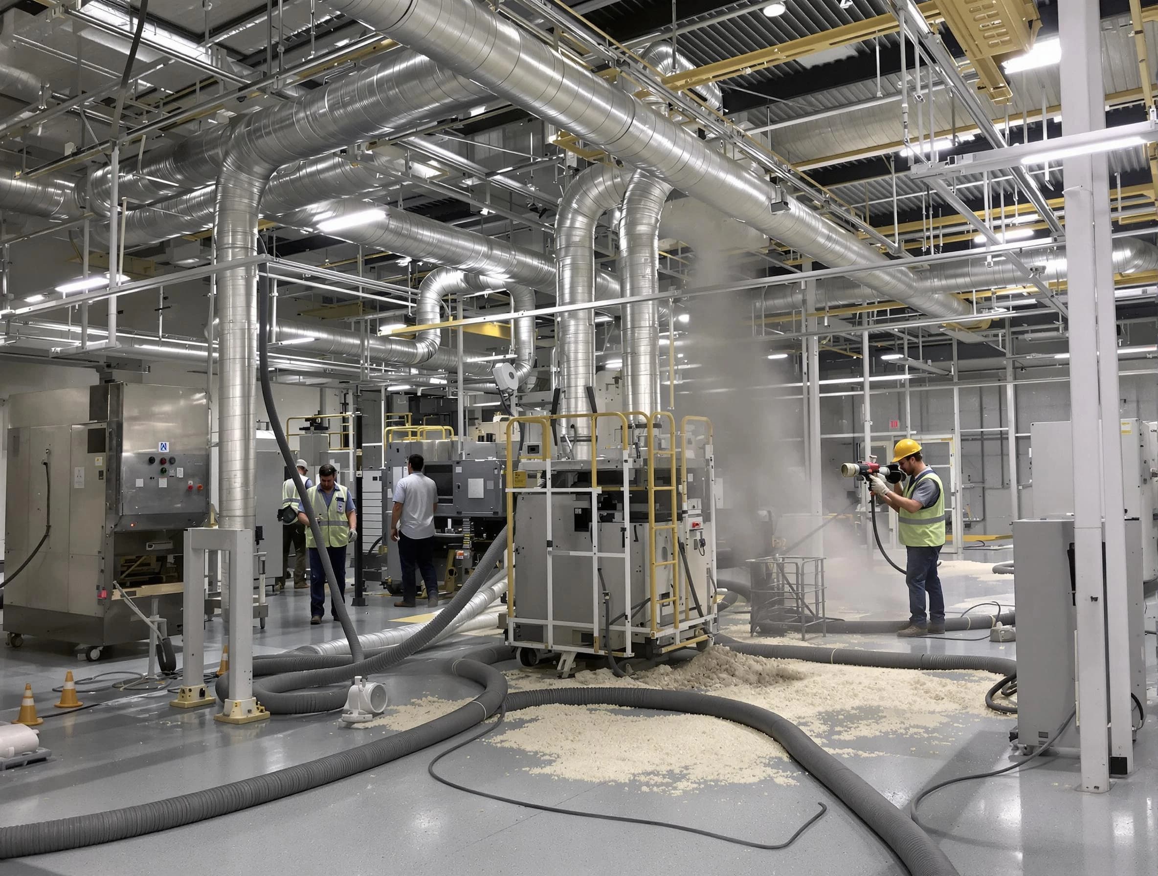 Heavy-duty industrial duct cleaning by Tolleson Air Duct Cleaning in Tolleson