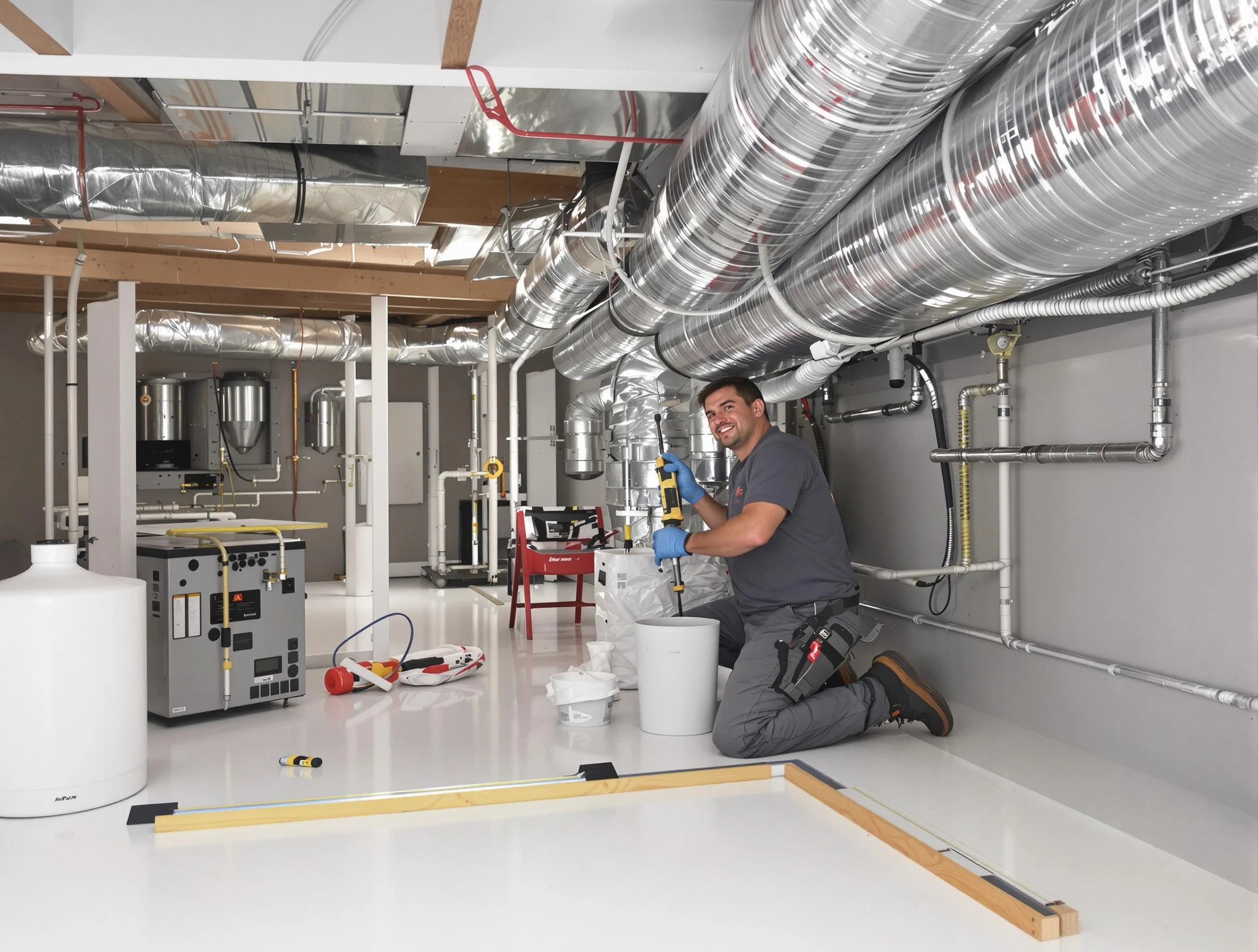 Professional duct sealing service by Tolleson Air Duct Cleaning in Tolleson