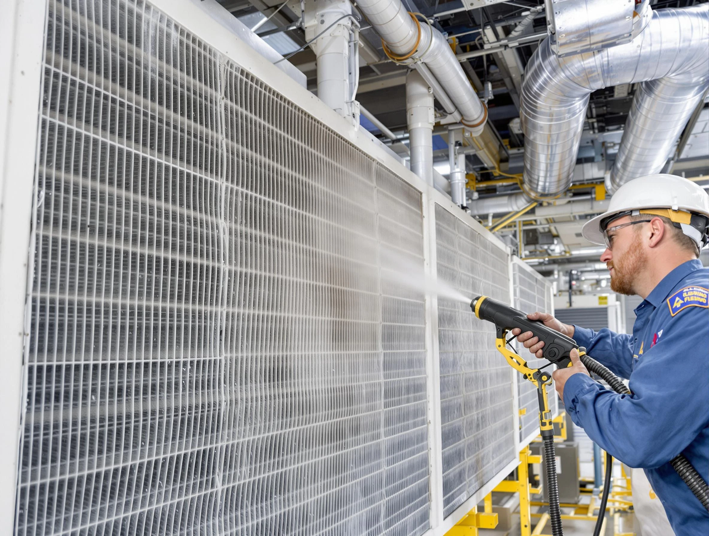 Professional commercial coil cleaning by Tolleson Air Duct Cleaning in Tolleson